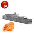 Automatic Industrial Microwave Prawns Shrimp Seafood Drying Sterilization equipment